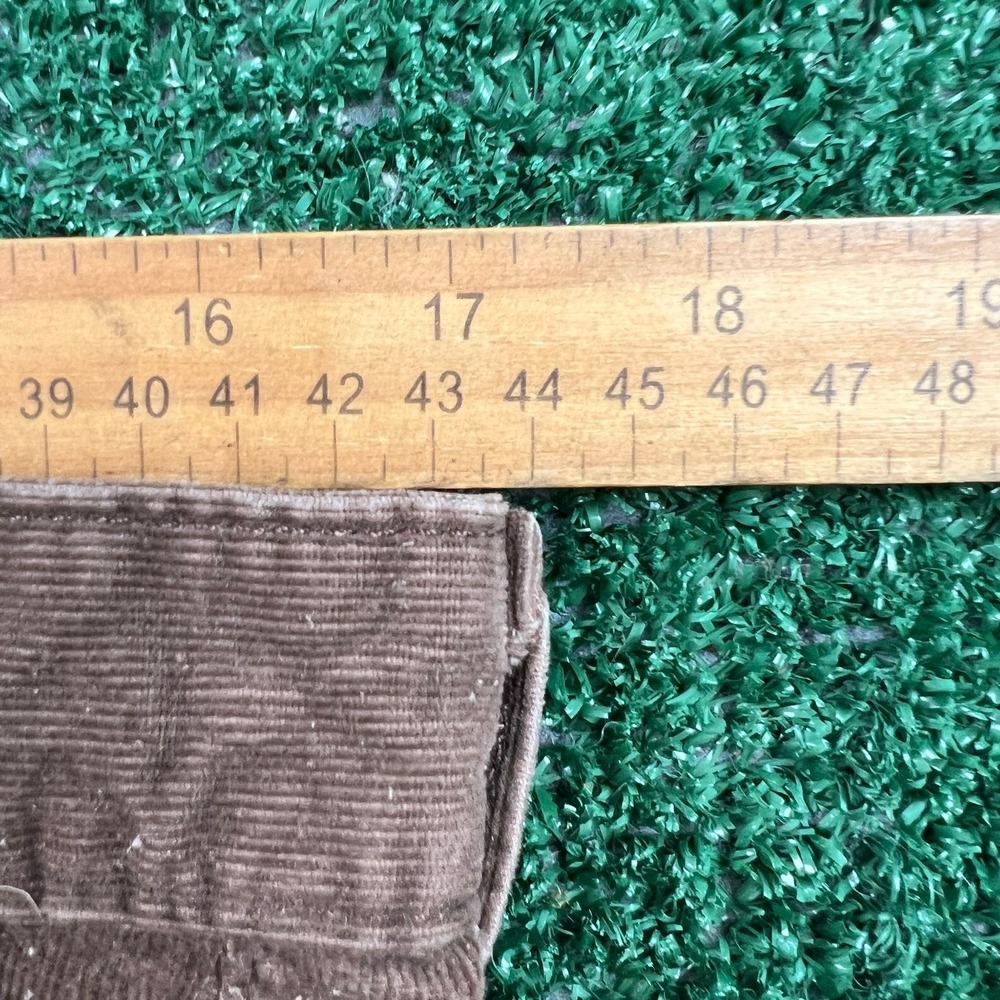Levi's 515 Pants Women's 34x30" Brown Corduroy Nouveau‎ Bootcut Flare High Y2K - Picture 4 of 10